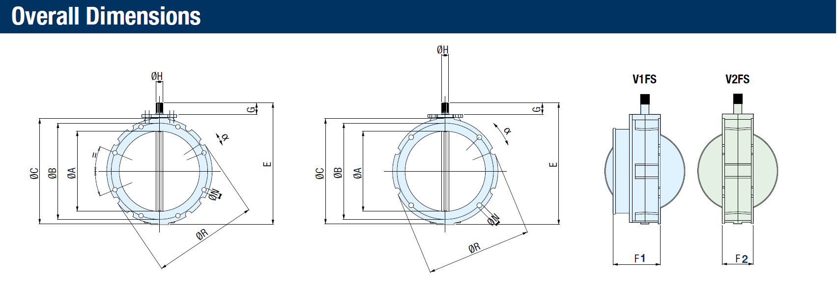 Manual Powder Butterfly Valve MDW (DN300\ DN400\ DN450)