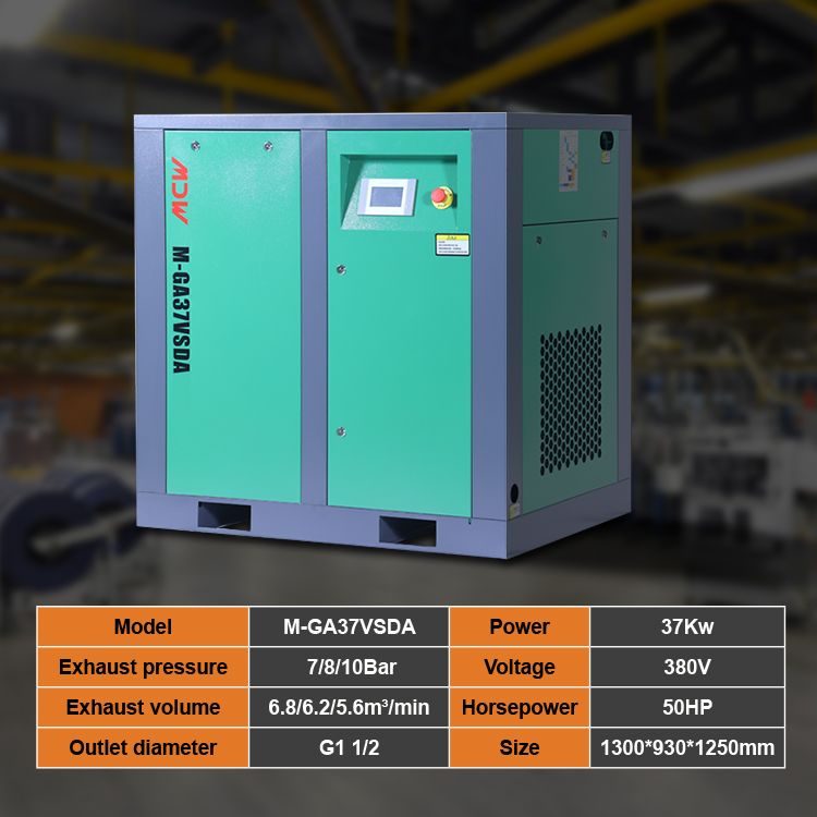 MDW-30KW/37 кВт масла менее постоянного магнитного воздушного компрессора VSD для печати